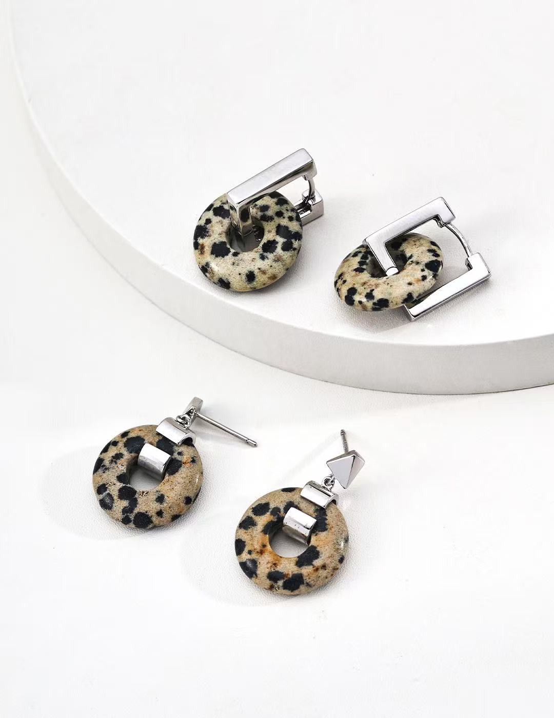 Noir Dapple Earrings