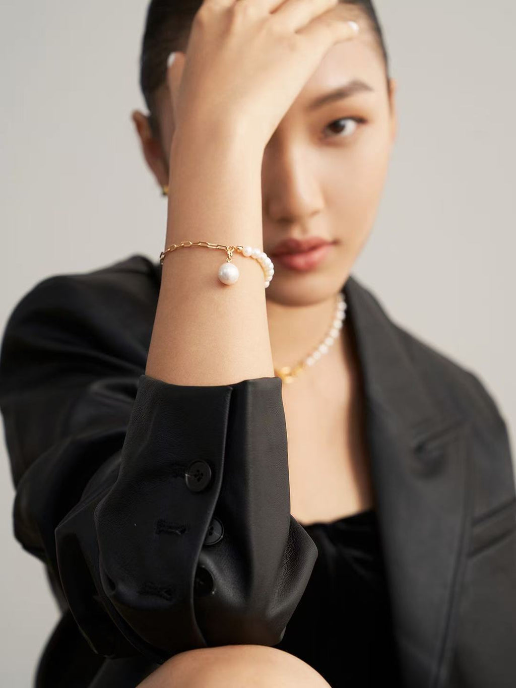 Luna Pearl Bracelet